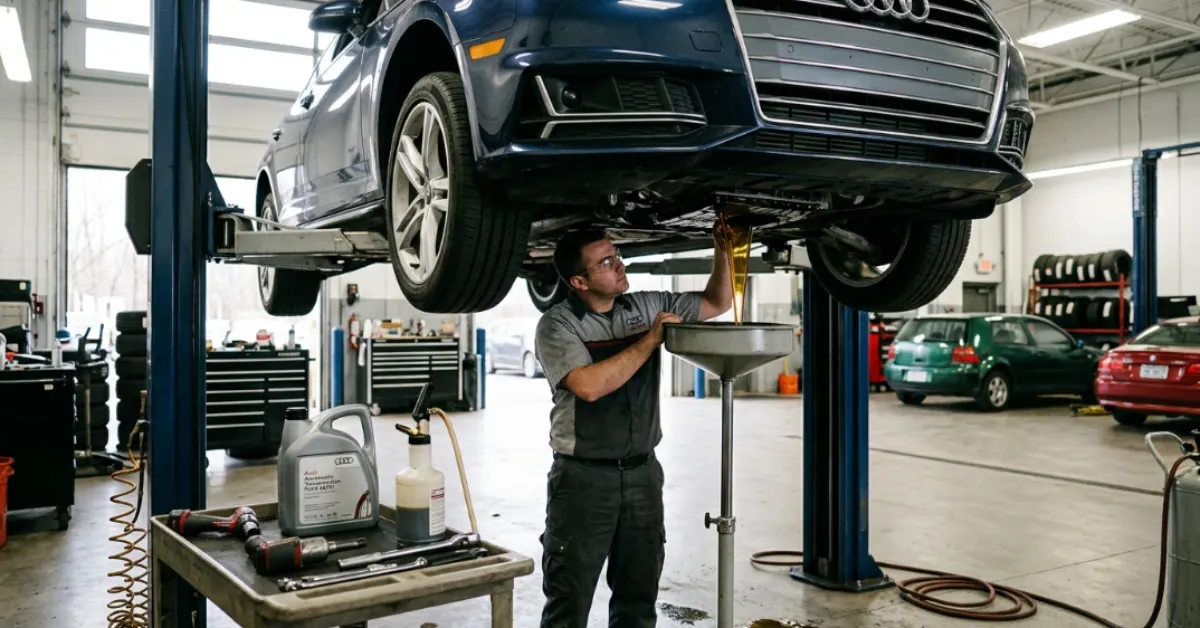 Audi Transmission Oil Change