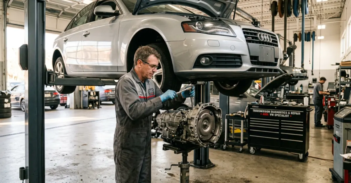 Audi Transmission Repair in Abu Dhabi