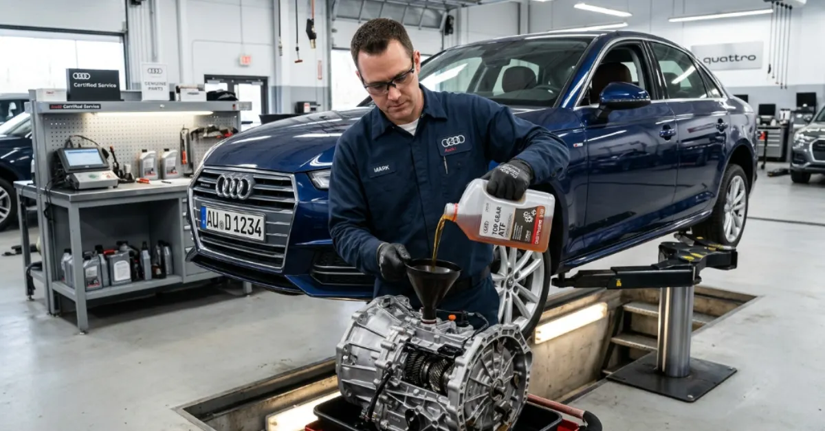 Audi Transmission Fluid Guide
