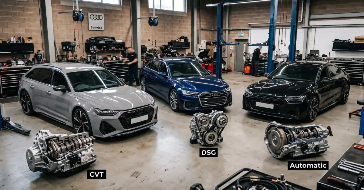 DSG vs CVT vs Automatic: Which Audi Transmission Is Better?