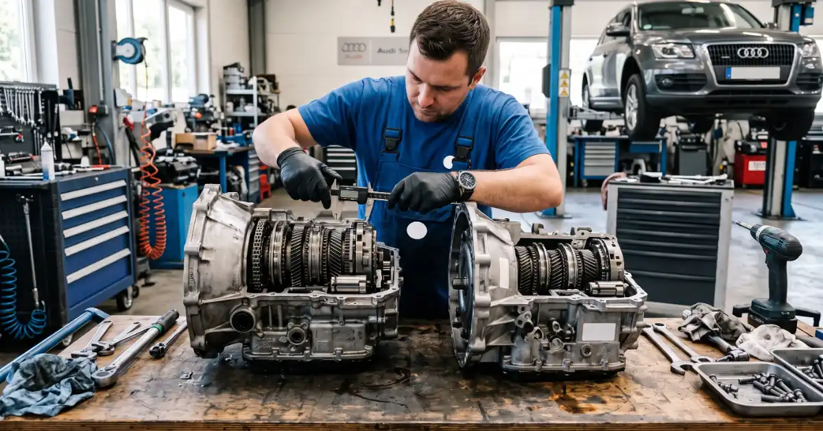 Genuine vs Aftermarket Transmission Parts for Audi